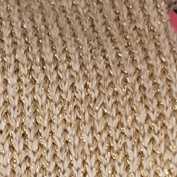 Girls Gold button up cardigan - Picture 4 of 4